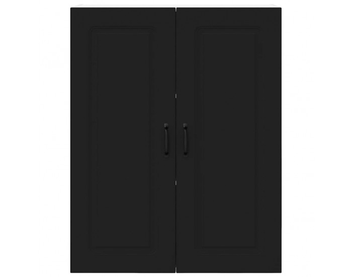 Sonata H Горен кухненски шкаф Черно 80 x 31 x 100 см Инженерно дърво