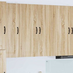 Sonata H Горен кухненски шкаф с рафт с врата Сонома дъб 80 x 31 x 100 см - Bucătării modulare