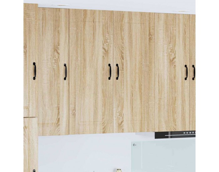 Sonata H Горен кухненски шкаф с рафт с врата Сонома дъб 80 x 31 x 100 см