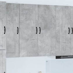 Sonata H Горен кухненски шкаф с рафт Циментено сиво 80 x 31 x 100 см - Bucătării modulare