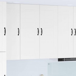 Sonata H Горен кухненски шкаф с рафт Лъскаво бяло 80 x 31 x 100 см - Bucătării modulare