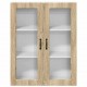Sonata H Горен кухненски шкаф с рафт с врата Сонома дъб 80 x 31 x 100 см
