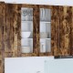 Sonata H Горен кухненски шкаф Димян дъб 80 x 31 x 100 см Инженерно дърво
