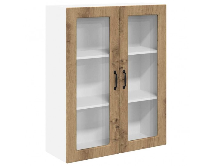 Sonata H Горен кухненски шкаф Дъб 80 x 31 x 100 см Инженерно дърво