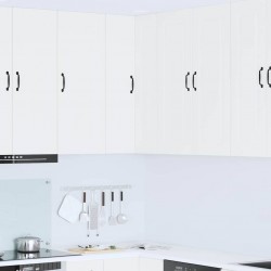 Sonata H Горен кухненски шкаф Бяло 57 x 57 x 100 см Инженерно дърво - Bucătării modulare
