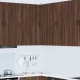 Sonata H Горен кухненски шкаф Кафяв дъб 57 x 57 x 100 см Инженерно дърво