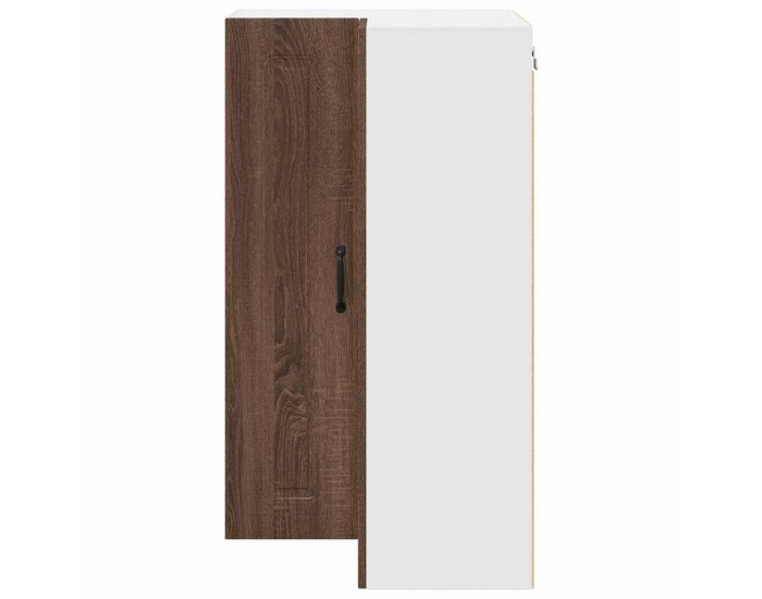 Sonata H Горен кухненски шкаф Кафяв дъб 57 x 57 x 100 см Инженерно дърво