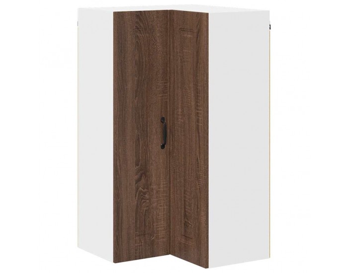 Sonata H Горен кухненски шкаф Кафяв дъб 57 x 57 x 100 см Инженерно дърво