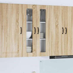 Sonata H Горен кухненски шкаф с рафт с врата Сонома дъб 60 x 31 x 100 см - Bucătării modulare