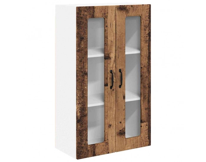Sonata H Горен кухненски шкаф с рафт Старо дърво 60 x 31 x 100 см