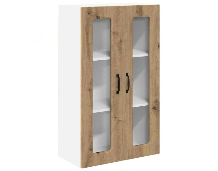 Sonata H Горен кухненски шкаф Дъб 60 x 31 x 100 см Инженерно дърво
