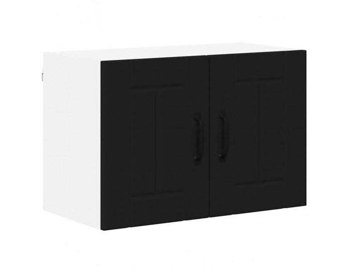 Sonata H Горен кухненски шкаф Черно 60 x 31 x 40 см Инженерно дърво