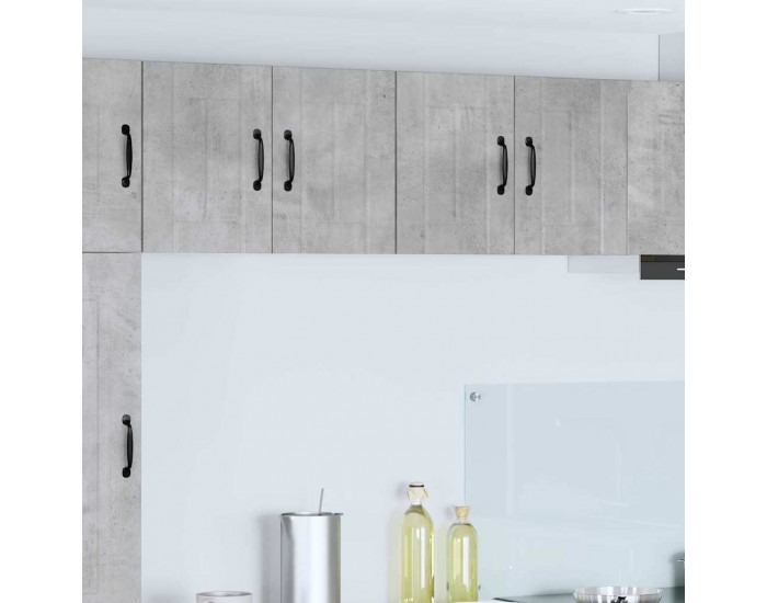 Sonata H Кухненски стени шкафове 2 pcs Циментено сиво 60 x 31 x 40 см