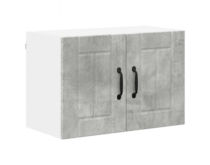 Sonata H Кухненски стени шкафове 2 pcs Циментено сиво 60 x 31 x 40 см