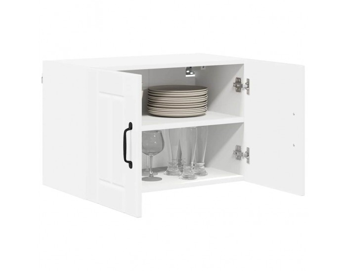 Sonata H Кухненски стени шкафове 2 pcs Лъскаво бяло 60 x 31 x 40 см