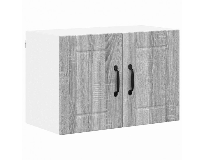 Sonata H Горен кухненски шкаф Сив Сонома 60 x 31 x 40 см Инженерно дърво