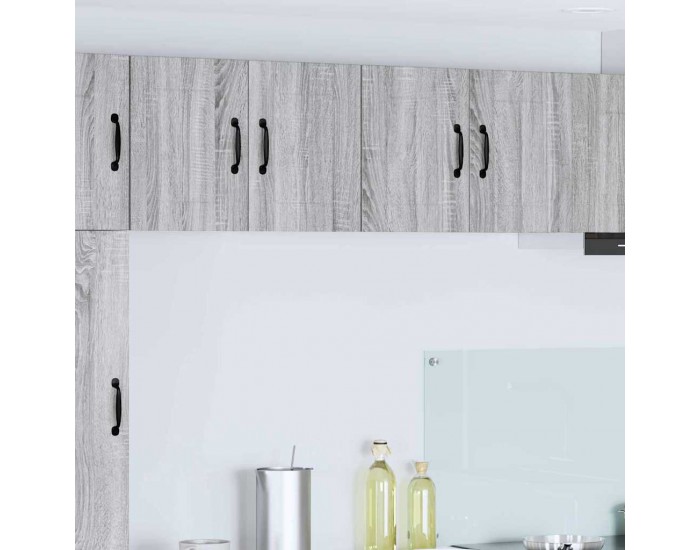 Sonata H Кухненски стени шкафове с рафт 2 pcs Сив Сонома 60 x 31 x 40 см