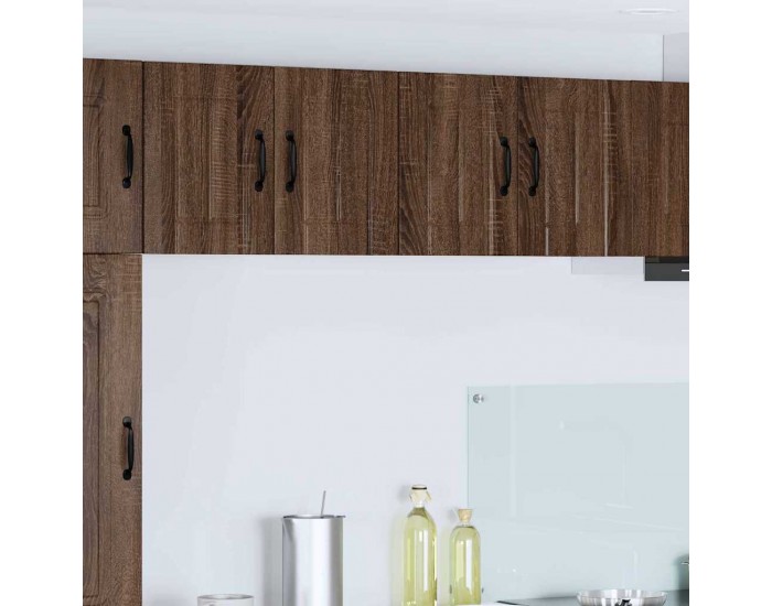Sonata H Кухненски стени шкафове с рафт 2 pcs Кафяв дъб 60 x 31 x 40 см