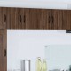 Sonata H Кухненски стени шкафове с рафт 2 pcs Кафяв дъб 60 x 31 x 40 см