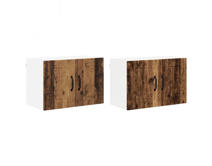 Sonata H Кухненски стени шкафове 2 pcs Старо дърво 60 x 31 x 40 см