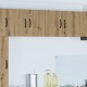 Sonata H Кухненски стени шкафове с рафт 2 pcs Дъб 60 x 31 x 40 см