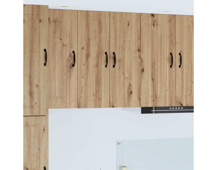 Sonata H Горен кухненски шкаф с рафт Дъб 30 x 31 x 80 см Инженерно дърво
