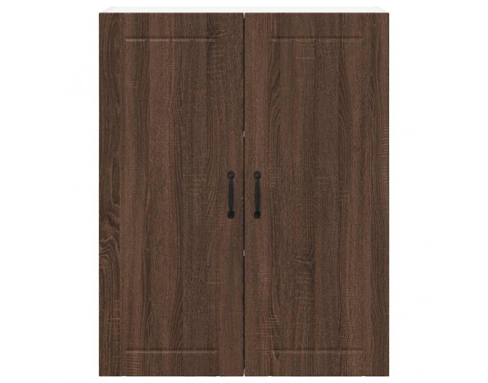Sonata H Горен кухненски шкаф Кафяв дъб 80 x 31 x 100 см Инженерно дърво