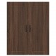 Sonata H Горен кухненски шкаф Кафяв дъб 80 x 31 x 100 см Инженерно дърво