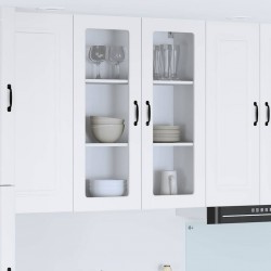 Sonata H Горен кухненски шкаф Бяло 80 x 31 x 100 см Инженерно дърво - Bucătării modulare