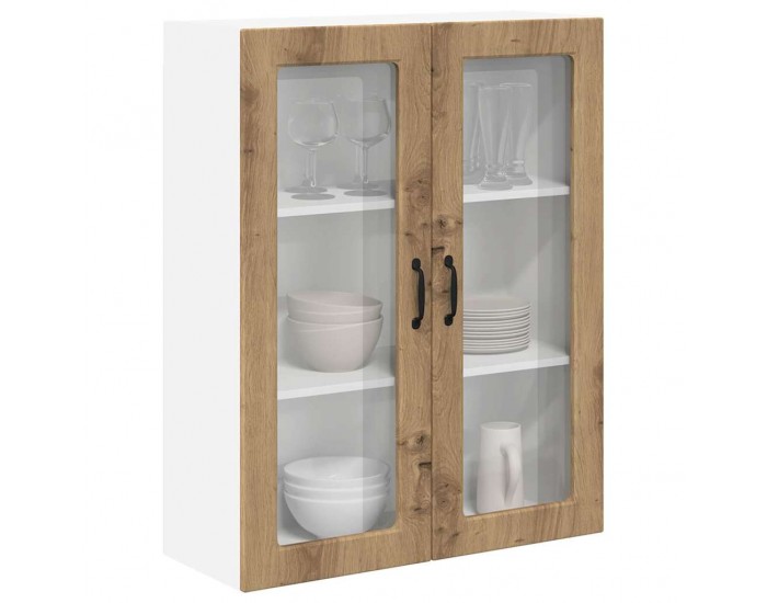 Sonata H Горен кухненски шкаф Дъб 80 x 31 x 100 см Инженерно дърво