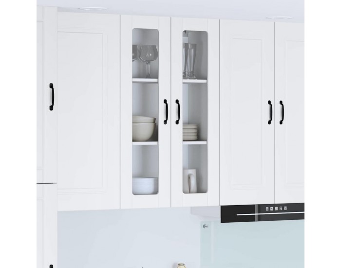 Sonata H Горен кухненски шкаф Бяло 60 x 31 x 100 см Инженерно дърво
