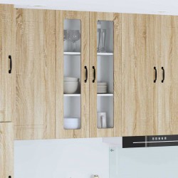 Sonata H Горен кухненски шкаф с рафт с врата Сонома дъб 60 x 31 x 100 см - Bucătării modulare