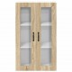 Sonata H Горен кухненски шкаф с рафт с врата Сонома дъб 60 x 31 x 100 см