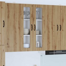 Sonata H Горен кухненски шкаф Дъб 60 x 31 x 100 см Инженерно дърво - Bucătării modulare