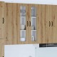 Sonata H Горен кухненски шкаф Дъб 60 x 31 x 100 см Инженерно дърво