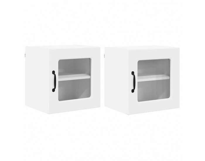 Sonata H Горен кухненски шкаф 2 pcs Бяло 40 x 31 x 40 см Инженерно дърво