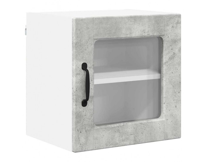 Sonata H Горен кухненски шкаф 2 pcs Циментено сиво 40 x 31 x 40 см