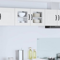 Sonata H Горен кухненски шкаф с рафт 2 pcs Лъскаво бяло 40 x 31 x 40 см - Bucătării modulare