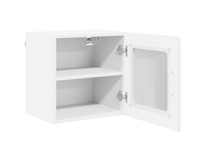 Sonata H Горен кухненски шкаф с рафт 2 pcs Лъскаво бяло 40 x 31 x 40 см
