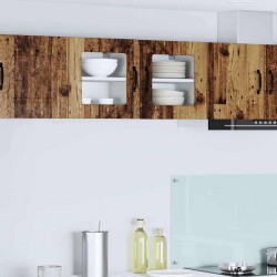 Sonata H Горен кухненски шкаф с рафт 2 pcs Старо дърво 40 x 31 x 40 см - Bucătării modulare