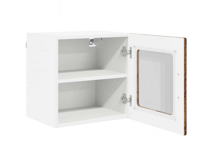 Sonata H Горен кухненски шкаф с рафт 2 pcs Старо дърво 40 x 31 x 40 см