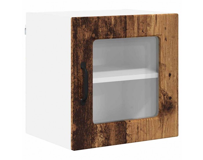 Sonata H Горен кухненски шкаф с рафт 2 pcs Старо дърво 40 x 31 x 40 см