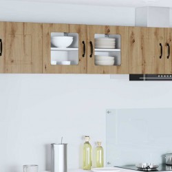 Sonata H Горен кухненски шкаф 2 pcs Дъб 40 x 31 x 40 см Инженерно дърво - Bucătării modulare