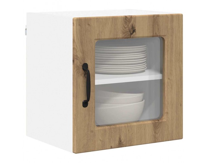 Sonata H Горен кухненски шкаф 2 pcs Дъб 40 x 31 x 40 см Инженерно дърво