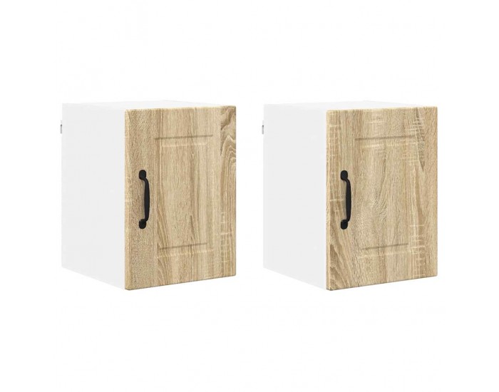 Sonata H Горен кухненски шкаф с рафт 2 pcs Сонома дъб 30 x 31 x 40 см