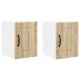 Sonata H Горен кухненски шкаф с рафт 2 pcs Сонома дъб 30 x 31 x 40 см