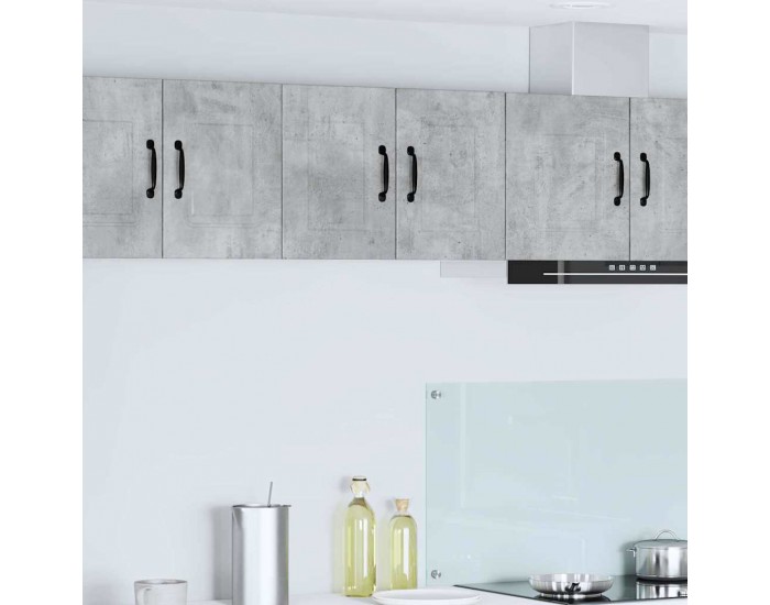 Sonata H Горен кухненски шкаф 2 pcs Циментено сиво 30 x 31 x 40 см