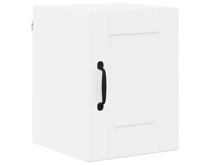 Sonata H Горен кухненски шкаф с рафт 2 pcs Лъскаво бяло 30 x 31 x 40 см