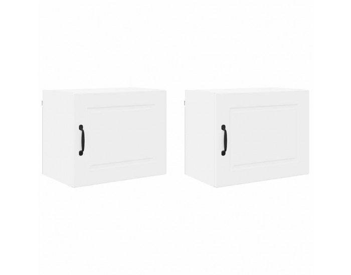 Sonata H Горен кухненски шкаф 2 pcs Бяло 50 x 31 x 40 см Инженерно дърво