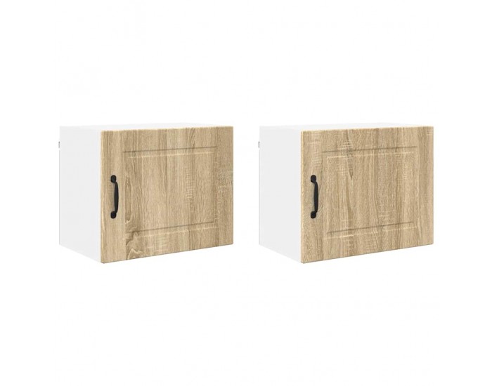 Sonata H Горен кухненски шкаф с рафт 2 pcs Сонома дъб 50 x 31 x 40 см